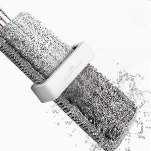 <span class=keywords><strong>Mop</strong></span> Piatto Rotante Industriale di Alta Qualità <span class=keywords><strong>60cm</strong></span>, Panno in Microfibra Ultra-Fine, Strizzatore Automatico in Lega di Alluminio, Estensibile - Product Image 5