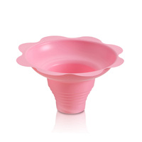 Gobelet en plastique 8oz Snow Cone Shave Ice Flower