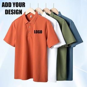 Wholesale Casual Blank Polo <b>Tshirt</b> Plain Customized Homme Short Sleeve T-Shirt Custom Printing Logo Personalized T Shirt For Men - Product Image 3