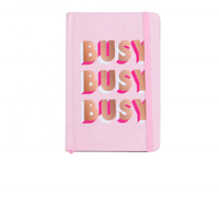 Carnet de notes A6 à imprimé personnalisable pour fille, journal intime à couverture rigide, carnet rose