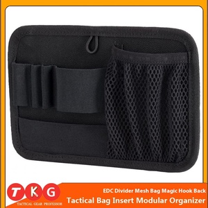 Custom Tactical Outdoor Edc Divider Mesh Bag <b>Nylon</b> Magic Hook Back Panel Vest Pouches <b>Backpack</b> Hunting Accessories - Product Image 6