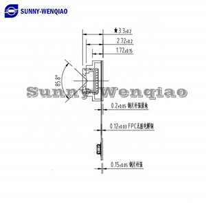 OEM Mini 0.3MP GC0310 Ángulo Vga Escaneo Fijo Amplio HD Código de alta definición Escaneo de línea Código de barras Linterna Módulo de microcámara - Product Image 4