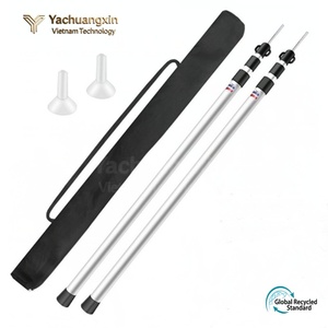 Outdoor Portable Telescopic Aluminum Alloy <b>Canopy</b> Pole Adjustable <b>Tent</b> Hall Support with Three <b>Canopy</b> Pole - Product Image 6