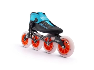 Mới đến khuyến mãi chuyên nghiệp sợi carbon Junior tốc độ Inline Con lăn Skate khung 3 bánh xe 4 bánh xe 110mm Cổ Phiếu có sẵn - Product Image 5