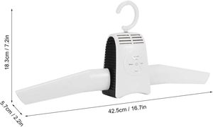 Portable Electric Automatic Small <b>Clothes</b> Dryer Rack with Intelligent Hanger Folding Design for Hotel Use - Product Image 5
