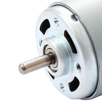 محرك نحاسي نقي عالي السرعة (RPM) بفرشاة 12V DC، متوافق مع RS 555 775 785 895، ويعمل بجهد 6V 24V 20V