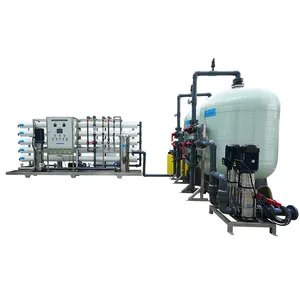 20t grande capacidade ro máquina água purificador beber painel solar água tratament filtro