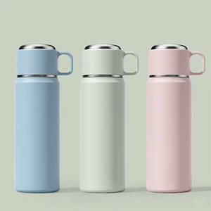 Botella de Agua Aislada de Acero Inoxidable Personalizada de 550 ml, Aislamiento Térmico de 6-12 Horas, Taza de Vacío Ecológica con Pajita, Tipo Deportivo - Product Image 5