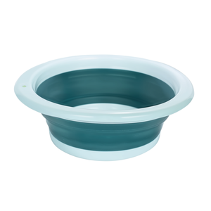 Lavabo pliant rond moyen Erpsl, double, en plastique bleu, 16593 S49-2 - Product Image 2