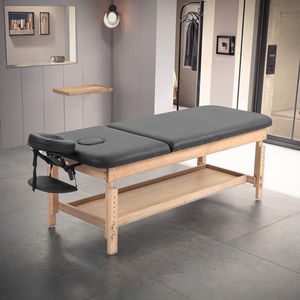 <span class=keywords><strong>Table</strong></span> de <span class=keywords><strong>massage</strong></span> <span class=keywords><strong>fixe</strong></span> en bois de hêtre, vente directe d'usine, avec dossier réglable et étagère de rangement pour spa et <span class=keywords><strong>massage</strong></span> Tuina - Product Image 6