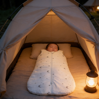 Gigoteuse Bébé Réutilisable Économique avec Conception Multi-Couches pour Bébés de 0 à 3 Mois – Idéale pour les Garderies