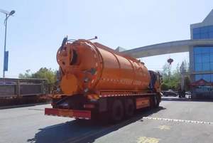 Camiones de succión chinos recolectan, transfieren, limpian y transportan lodo, aguas residuales y bombas de vacío para succión - Product Image 5