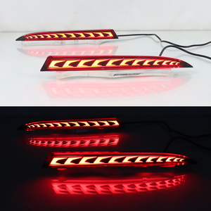 ไฟท้ายรถ LED DRL สัญญาณไฟกันชนท้ายรถไฟท้าย LED สำหรับฮอนด้า HR-V <span class=keywords><strong>HRV</strong></span> <span class=keywords><strong>RS</strong></span> 2022 - Product Image 3