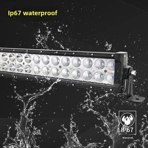 ไฟสปอร์ตไลท์โค้งคู่แบบยาวสำหรับรถยนต์ 300W 12V ไฟส่องสว่างบนหลังคารถออฟโรด สว่างพิเศษ 6000 ลูเมนส์ สินค้าใหม่ นำเข้าโดยตรง - Product Image 3