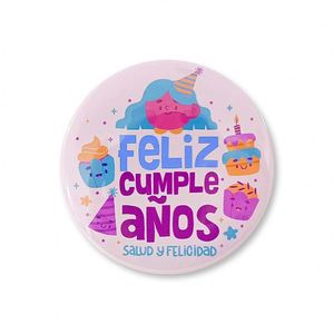 Botones Decorativos de Feliz Cumpleaños en Español, Pin para Solapa, Decoración de Fiesta para Niños, Hombres o Mujeres Adultos - Product Image 5