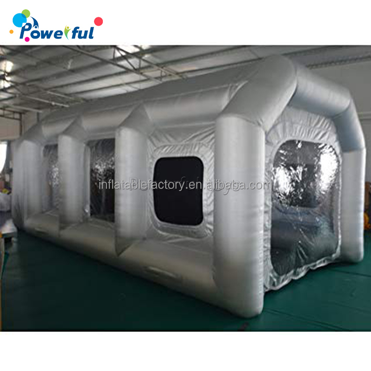 Герметичный надувной автомобильный покрасочный стенд, прочная палатка для автомобиля