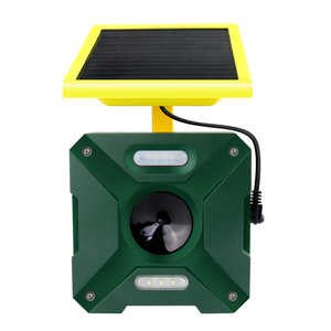 Répulsif de <span class=keywords><strong>singe</strong></span> d'extérieur imperméable à énergie solaire dispositif de peur d'animaux pigeons chien cerf oiseau répulsif ultrasonique pour chat - Product Image 1