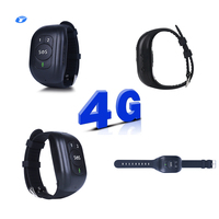 Dispositif de détection de chute Sos 4G pour bracelet gps avec caméra dispositif de suivi gps en temps réel V45 V48 traceur de pilule de température
