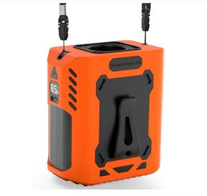 Ventilador de Cintura Portátil, Ventilador Personal de Refrigeración, Ventilador de Cuello Recargable de 10000 mAh con Luz LED de Emergencia, Ventilador con Luz para Viajes y Camping - Product Image 1