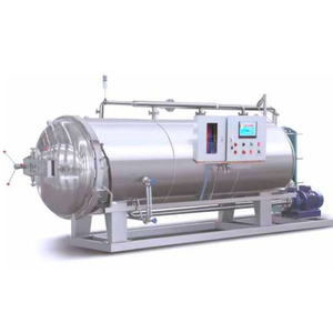 Nuevo Equipo de Esterilización por Retorta para Alimentos Personalizado, Acero Inoxidable, Alta Productividad, Control Automático, Almacenamiento de Recetas, Calor - Product Image 1