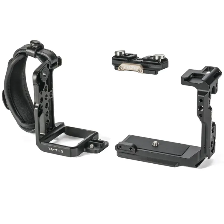 TA-T13-FCC Trọng lượng nhẹ máy ảnh lồng Giàn Khoan DSLR xử lý Grip Phụ kiện đầy đủ máy ảnh lồng cho Sony FX3 (không có máy ảnh)