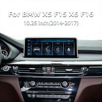 Radio para Auto con Pantalla HD de 12.3 Pulgadas, Navegación GPS, Cámara de Reversa y USB para BMW X5 F15 X6 F16, Montaje en el Tablero
