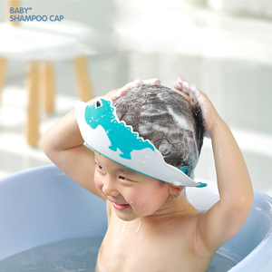 <strong>Dinosaur</strong> Design Baby Shower <strong>Hat</strong> Kids Shampoo <strong>Hats</strong> Sustainable Hair Washing <strong>Hat</strong> for Toddlers - Product Image 4