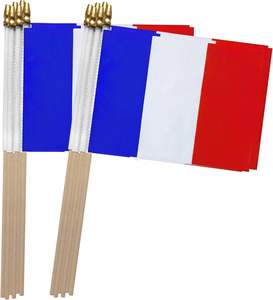 Bendera militer kecil Kenyan, bendera genggam Mini 4x6inci kualitas tinggi siap dikirim - Product Image 3