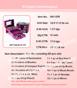 1205A Cosméticos profesionales Juego <span class=keywords><strong>completo</strong></span> Todo en uno Kits completos <span class=keywords><strong>de</strong></span> <span class=keywords><strong>maquillaje</strong></span> <span class=keywords><strong>de</strong></span> tocador <span class=keywords><strong>para</strong></span> <span class=keywords><strong>niñas</strong></span> Regalo <span class=keywords><strong>de</strong></span> Navidad Juego <span class=keywords><strong>completo</strong></span> <span class=keywords><strong>de</strong></span> caja <span class=keywords><strong>de</strong></span> <span class=keywords><strong>maquillaje</strong></span> - Product Image 4