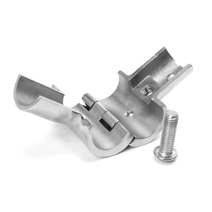 Raccord de main courante de <span class=keywords><strong>bateau</strong></span> robuste, en forme de T à 3 voies, 90 degrés, en acier inoxydable 316, pour tubes et tuyaux - Product Image 2