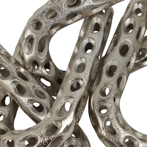 Scultura decorativa in metallo, ornamento elegante per soggiorno, tavolino da caffè, decorazione per il bagno - Product Image 5