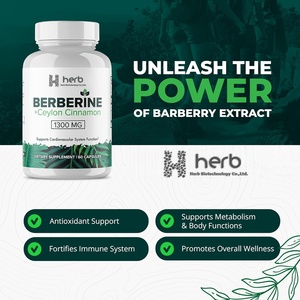 Cápsulas de Berberina de Marca Privada OEM/ODM - Suplemento Natural de Berberina de Alta Pureza para Adultos, para Energía - Product Image 2