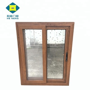 UPVC trượt cửa sổ tối màu xám uPVC khung cho windows và cửa ra vào tuôn ra Windows màu xám vantanas <span class=keywords><strong>PVC</strong></span> - Product Image 3