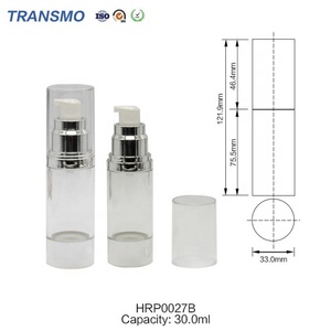 Eco Friendly Plastic Plastic <b>Spray</b> Bottles Vacuum Lotion <b>Pump</b> Bottle 30ml Pressed Skin Care Plastic Bottles Packaging - Product Image 2