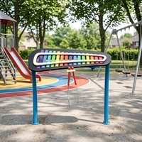 Customized Outdoor Educational Percussion Equipment Stainless Steel Tube Chime For Real Estate Villa Community Amusement Project