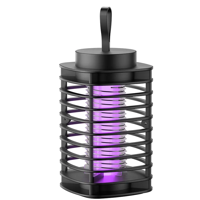 USB Flying Insect Repellent Bug Zapper Camp Lantern Flashlight UV Light Electric Shock Mosquito Killer Trap Lamp