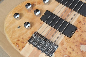 Bajo Eléctrico Flyoung Neck-Through para Zurdos, 5 Cuerdas, Bajo Profesional - Product Image 4