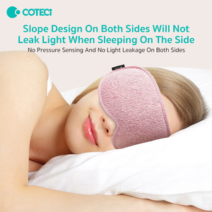 COTECi Sleep Best <span class=keywords><strong>Masque</strong></span> pour les yeux Top Rated Eyemask pour bien dormir Noir Réutilisable Yeux secs Voyage Blackout Somnolence Lumière <span class=keywords><strong>Masque</strong></span> pour les yeux - Product Image 3