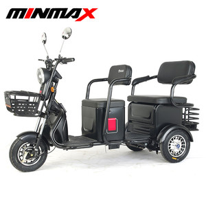 Vélo électrique à trois roues de 24 pouces, vélo cargo, vélo électrique pour <span class=keywords><strong>personnes</strong></span> âgées, handicapés et enfants, vélo électrique, vélo électrique - Product Image 2