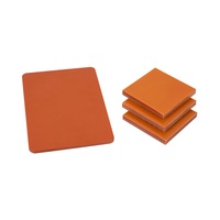 Tablero Laminado Fenólico Resistente a Altas Temperaturas, Tablero de Baquelita, Material de Aislamiento Electrónico, Voltaje Nominal de 15.8kv/mm, V-0