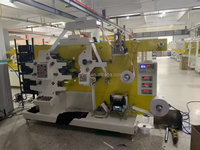 Machine d'impression d'étiquettes flexographiques automatiques multi-couleurs à grande vitesse JR-1461S, imprimante flexographique pour autocollants adhésifs, CE