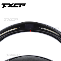Volant en carbone personnalisé pour Mercedes Benz W204 W205 W213 W219 W222 A45 E63 Gle Gls Amg Gt C63 E63 C190 X190 classe led
