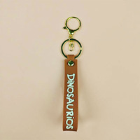 Nouvelle Annonce : Porte-clés Dinosaures en PVC Souple Transparent Effet Bulle, Accessoires de Décoration pour Bracelet et Porte-clés
