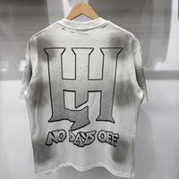 T-shirt Homme Manches Courtes Grande Taille Hip Hop Life Hustlers – Nouvelle Collection Été Strass Marque Designer High Street