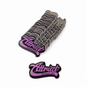 Custom Die Cut Label Sticker with Logo Shape <b>Adhesive</b> Waterproof Outdoor <b>Vinyl</b> Decal for Branding - Product Image 4