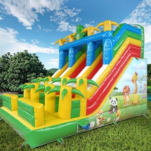 Klaluen Ngoài Trời Trượt Bơm Hơi Lâu Đài <span class=keywords><strong>Bouncy</strong></span> 4M * 6M PVC Cây Bơm Hơi Trượt <span class=keywords><strong>Bouncy</strong></span> Nhà Trong Nhà Thuê <span class=keywords><strong>Jumper</strong></span> Cho Trẻ Em - Product Image 1