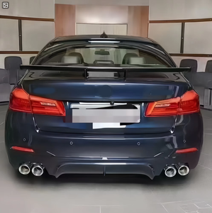 Nuevo para <span class=keywords><strong>BMW</strong></span> 5 Series G30 G38 labio trasero hecho de fibra de carbono salida de fábrica actualización Kits de carrocería labio de parachoques trasero - Product Image 6