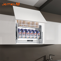Cesta de elevador para cozinha, elevador para baixo, armazenamento, acessórios para armário