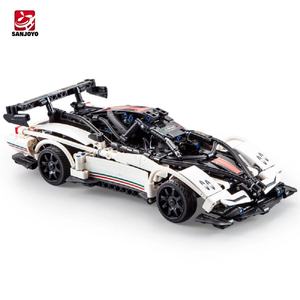 CaDA Racing Car Vehicle Technic Building <b>Block</b> Bricks 2.4G <b>Plastic</b> <b>Block</b> Remote Control Rc Car Toy - Product Image 4