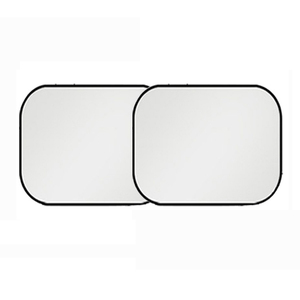 Prix de vente direct d'usine Ensemble de pare-soleil de protection UV de voiture personnalisé de haute qualité Couverture d'ombre de fenêtre latérale en polyester - Product Image 1